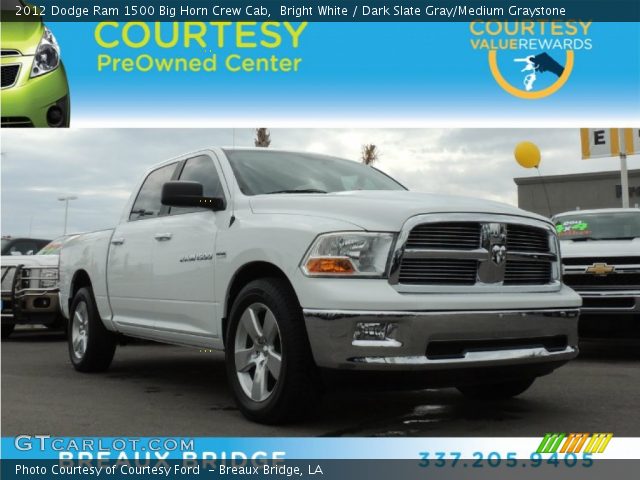 2012 Dodge Ram 1500 Big Horn Crew Cab in Bright White