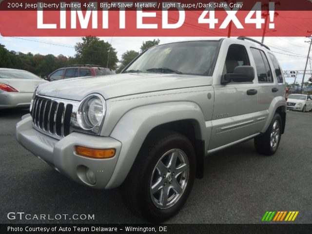 2004 Jeep Liberty Limited 4x4 in Bright Silver Metallic