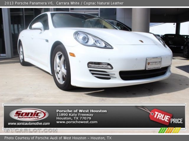 2013 Porsche Panamera V6 in Carrara White