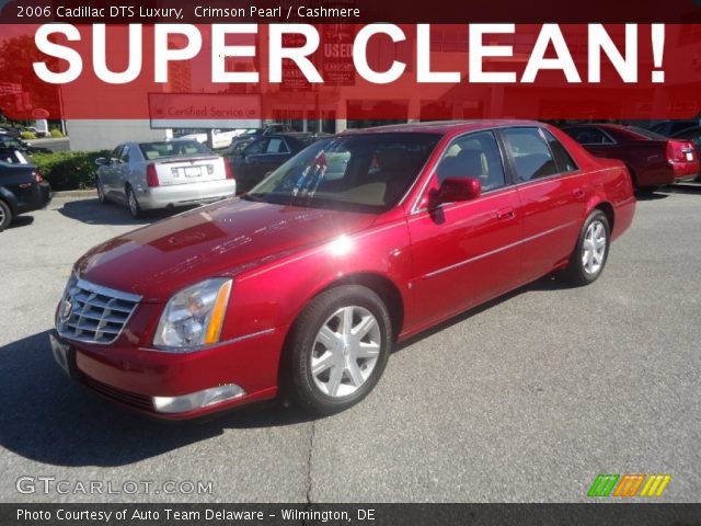 2006 Cadillac DTS Luxury in Crimson Pearl