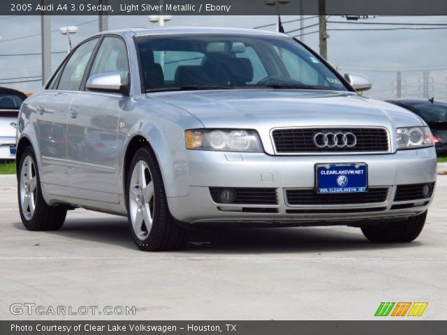 2005 Audi A4 3.0 Sedan in Light Silver Metallic