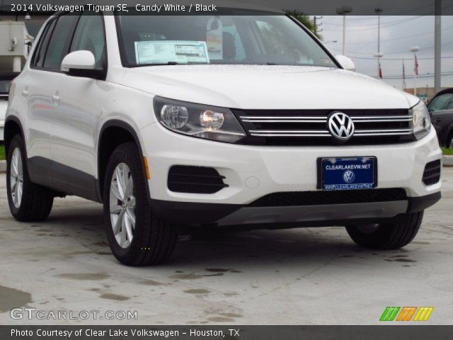 2014 Volkswagen Tiguan SE in Candy White