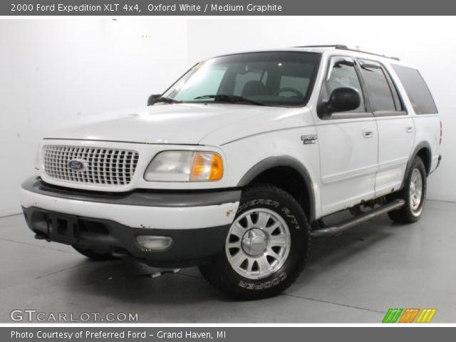 2000 Ford Expedition XLT 4x4 in Oxford White