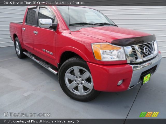 2010 Nissan Titan SE Crew Cab in Red Alert