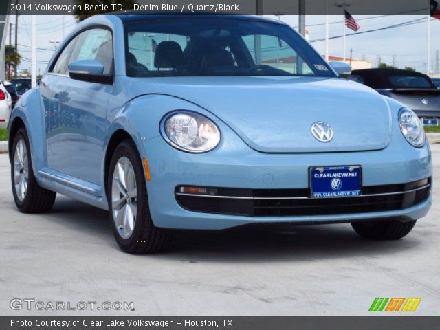2014 Volkswagen Beetle TDI in Denim Blue
