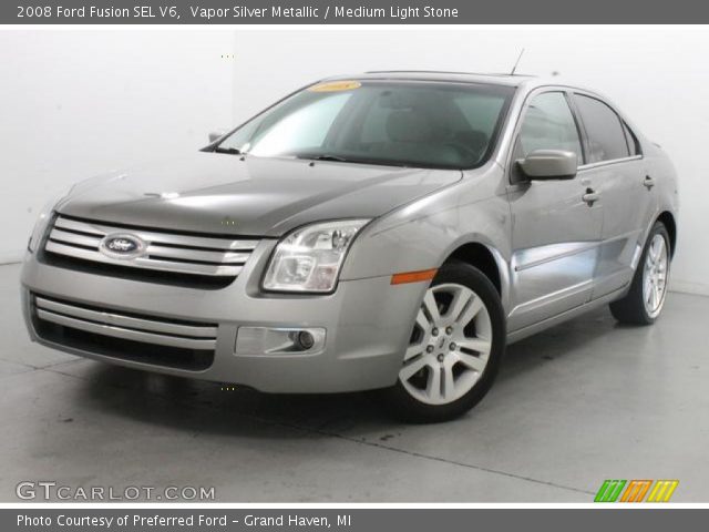 2008 Ford Fusion SEL V6 in Vapor Silver Metallic