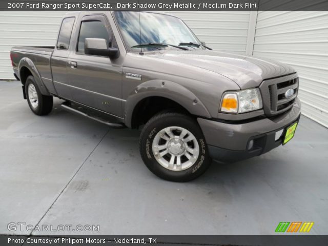 2007 Ford Ranger Sport SuperCab in Dark Shadow Grey Metallic