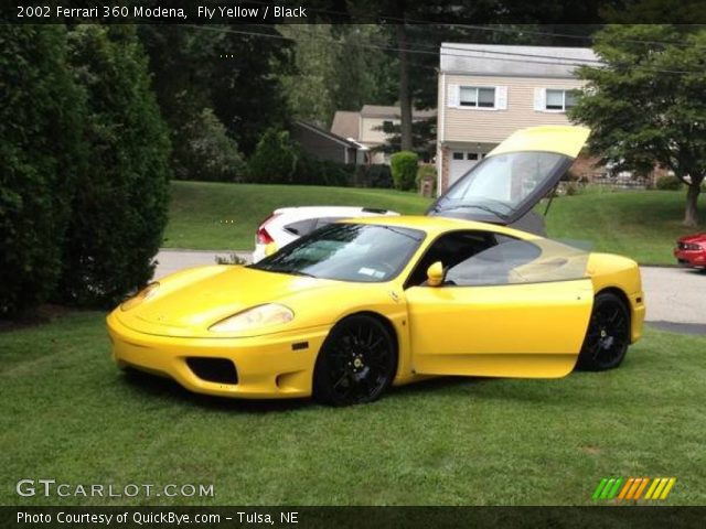 2002 Ferrari 360 Modena in Fly Yellow