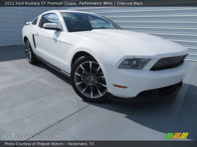 2011 Ford Mustang GT Premium Coupe in Performance White