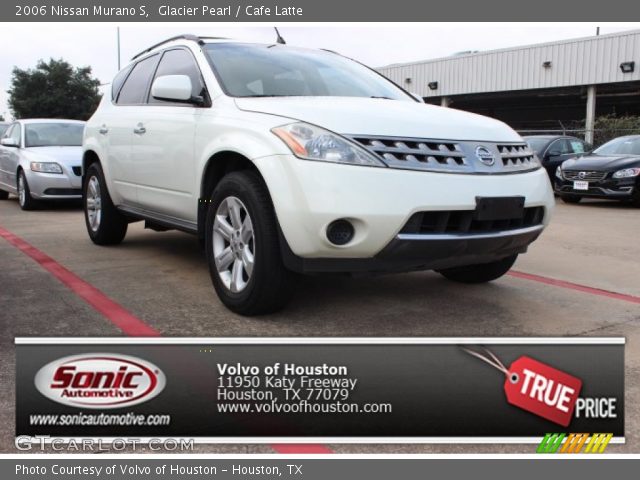 2006 Nissan Murano S in Glacier Pearl