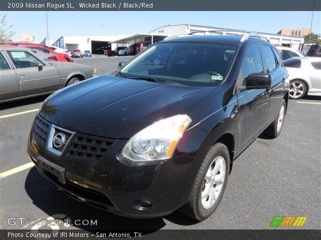 2009 Nissan Rogue SL in Wicked Black