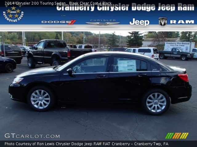 2014 Chrysler 200 Touring Sedan in Black Clear Coat