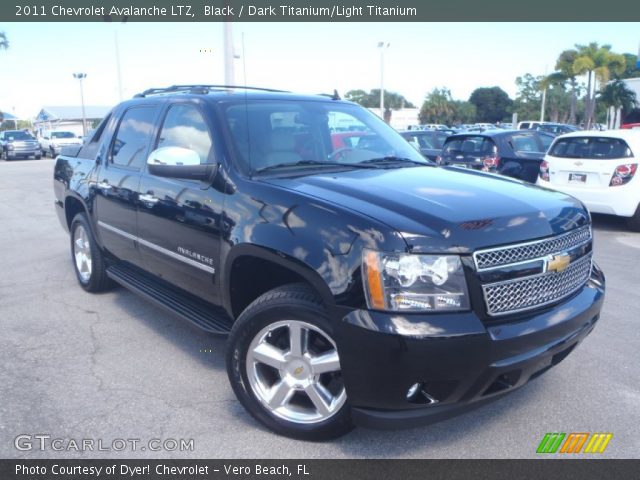 2011 Chevrolet Avalanche LTZ in Black