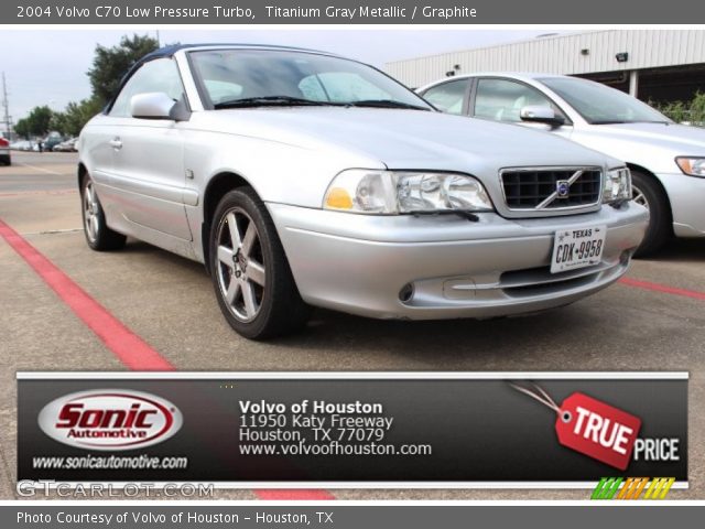 2004 Volvo C70 Low Pressure Turbo in Titanium Gray Metallic