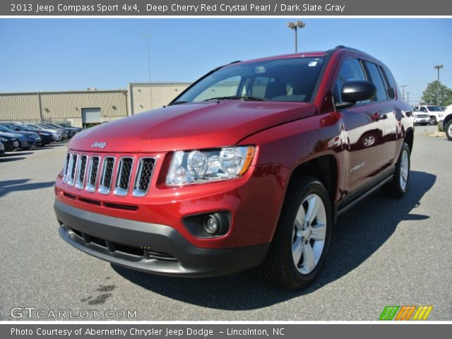 2013 Jeep Compass Sport 4x4 in Deep Cherry Red Crystal Pearl