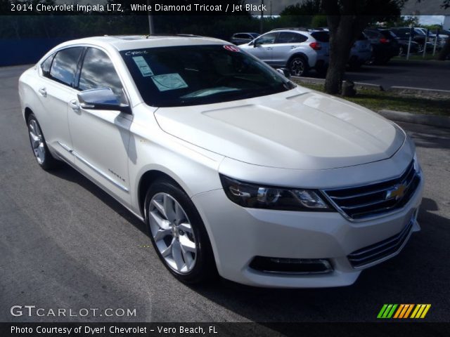 2014 Chevrolet Impala LTZ in White Diamond Tricoat
