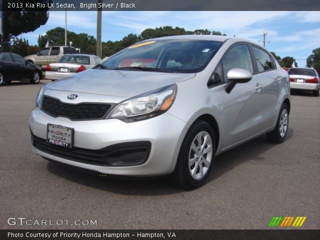 2013 Kia Rio LX Sedan in Bright Silver