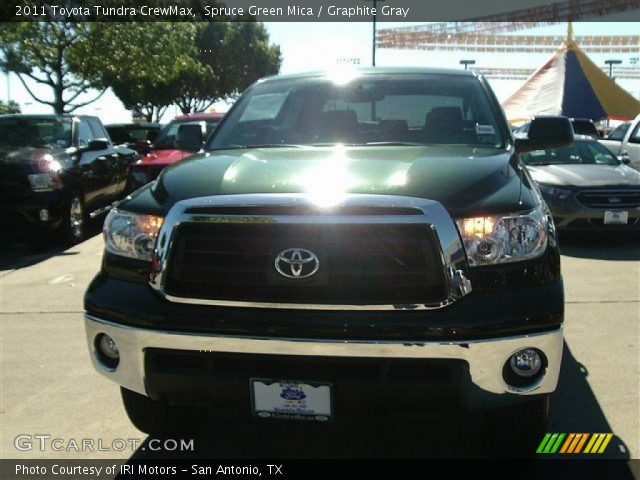 2011 Toyota Tundra CrewMax in Spruce Green Mica