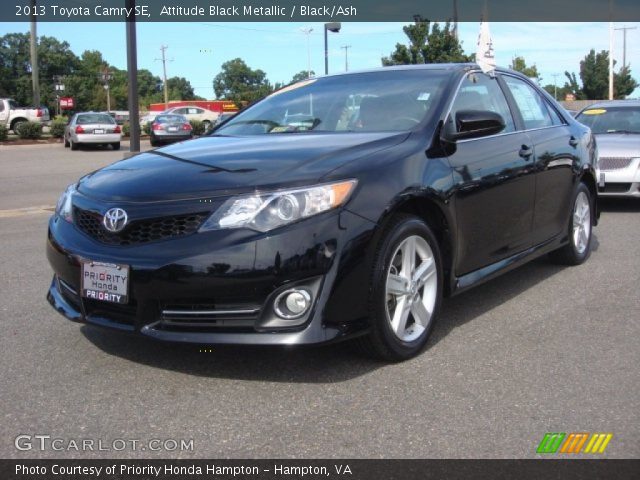 2013 Toyota Camry SE in Attitude Black Metallic