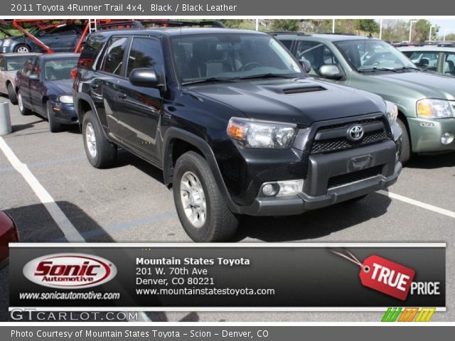 2011 Toyota 4Runner Trail 4x4 in Black