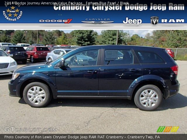 2014 Dodge Journey Amercian Value Package in Fathom Blue Pearl