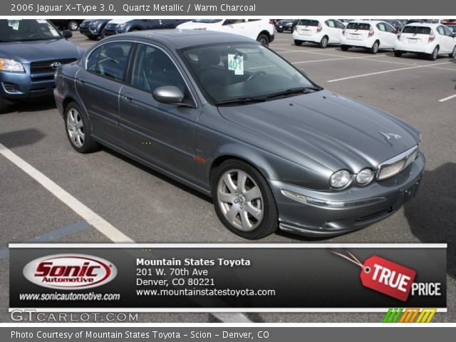 2006 Jaguar X-Type 3.0 in Quartz Metallic