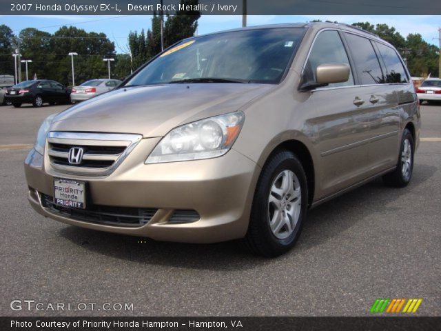 2007 Honda Odyssey EX-L in Desert Rock Metallic