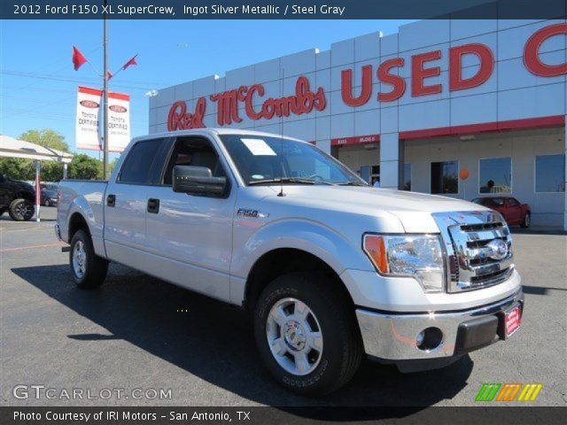 2012 Ford F150 XL SuperCrew in Ingot Silver Metallic