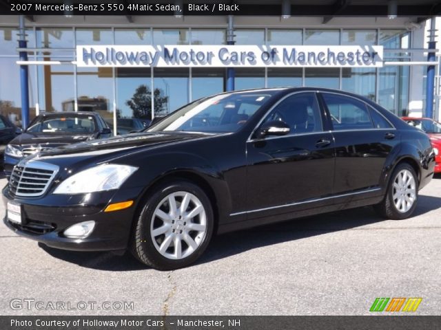 2007 Mercedes-Benz S 550 4Matic Sedan in Black