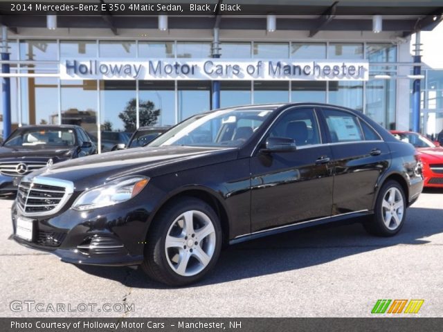 2014 Mercedes-Benz E 350 4Matic Sedan in Black