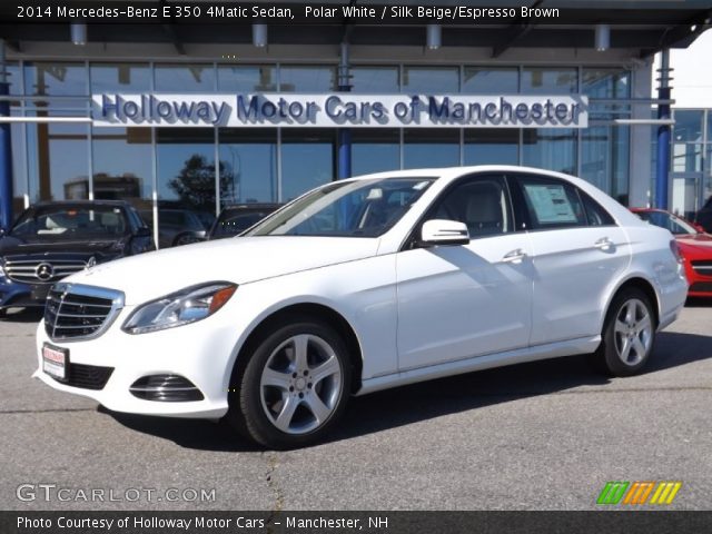 2014 Mercedes-Benz E 350 4Matic Sedan in Polar White
