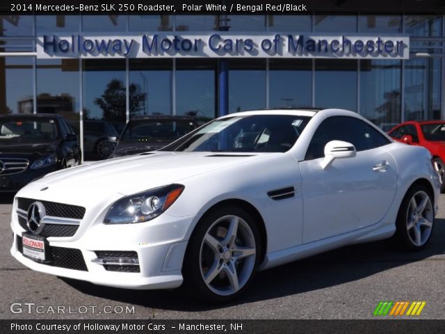 2014 Mercedes-Benz SLK 250 Roadster in Polar White