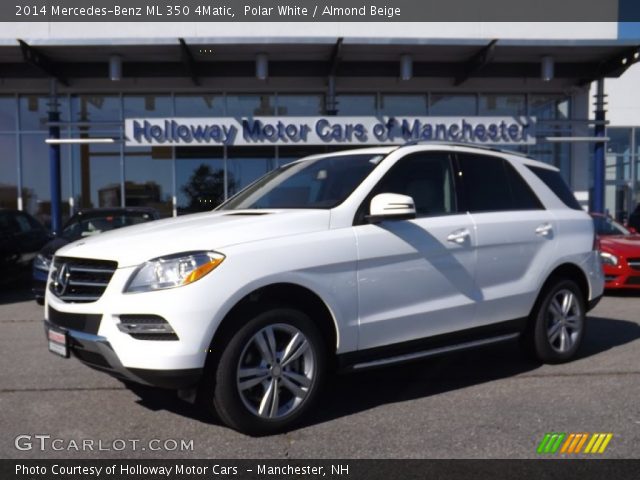 2014 Mercedes-Benz ML 350 4Matic in Polar White