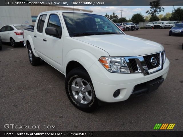 2013 Nissan Frontier SV V6 Crew Cab in Glacier White