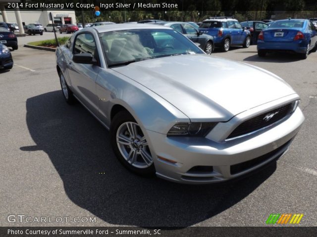 2014 Ford Mustang V6 Coupe in Ingot Silver
