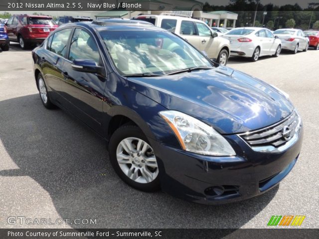 2012 Nissan Altima 2.5 S in Navy Blue