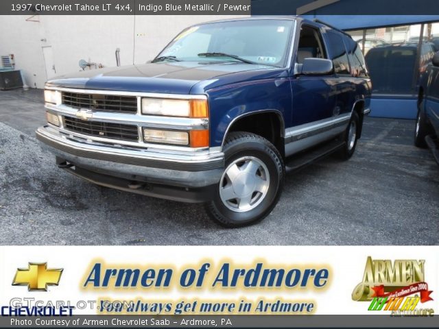 1997 Chevrolet Tahoe LT 4x4 in Indigo Blue Metallic