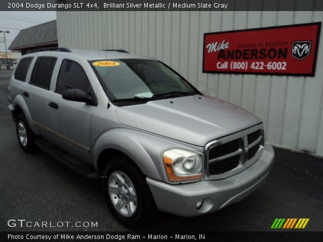 2004 Dodge Durango SLT 4x4 in Brilliant Silver Metallic