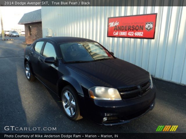 2014 Dodge Avenger SXT in True Blue Pearl