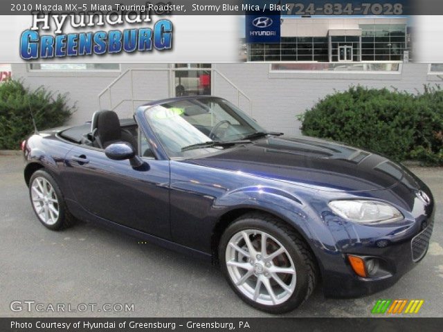 2010 Mazda MX-5 Miata Touring Roadster in Stormy Blue Mica