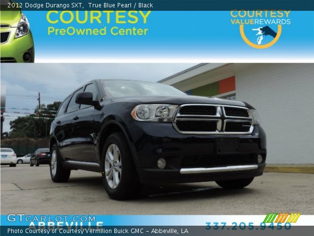 2012 Dodge Durango SXT in True Blue Pearl