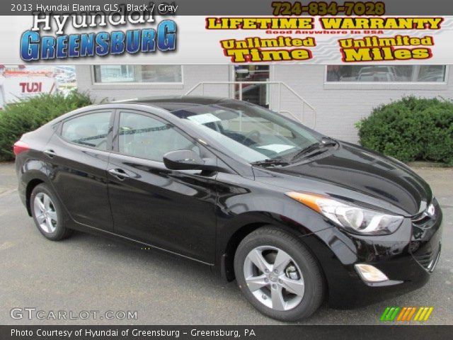 2013 Hyundai Elantra GLS in Black