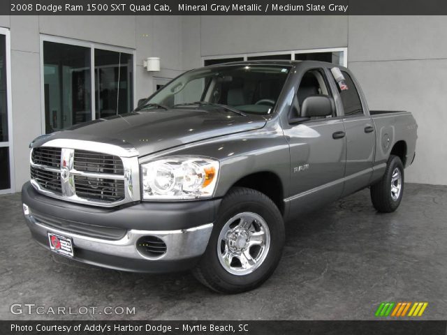 2008 Dodge Ram 1500 SXT Quad Cab in Mineral Gray Metallic