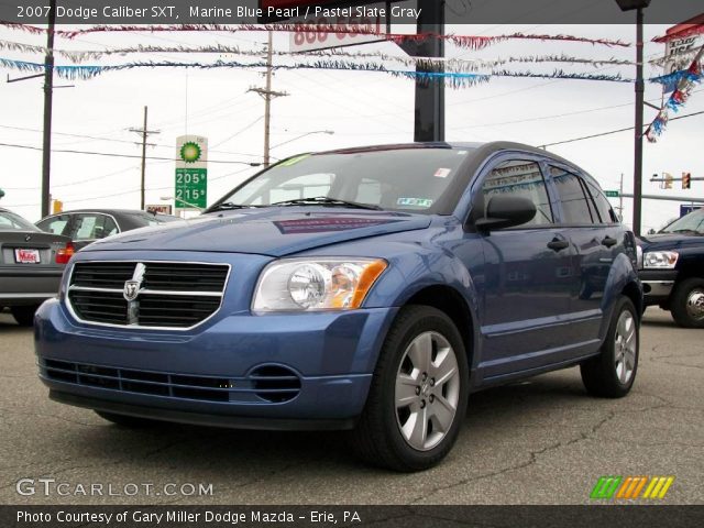 2007 Dodge Caliber SXT in Marine Blue Pearl