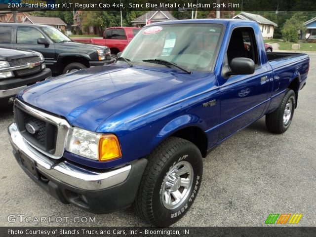 2005 Ford Ranger XLT Regular Cab 4x4 in Sonic Blue Metallic