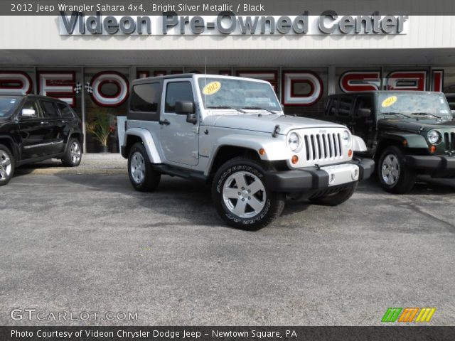 2012 Jeep Wrangler Sahara 4x4 in Bright Silver Metallic