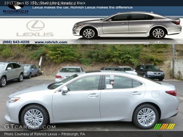 2013 Lexus ES 350 in Silver Lining Metallic