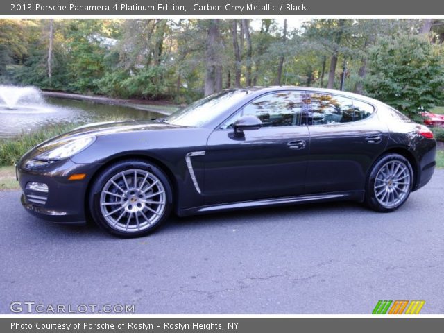 2013 Porsche Panamera 4 Platinum Edition in Carbon Grey Metallic