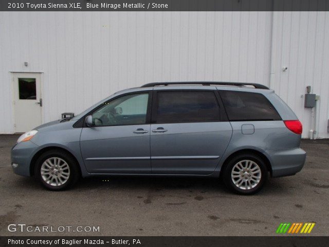 2010 Toyota Sienna XLE in Blue Mirage Metallic