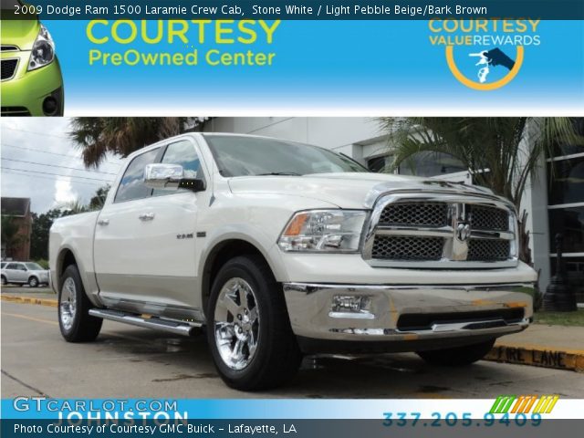2009 Dodge Ram 1500 Laramie Crew Cab in Stone White